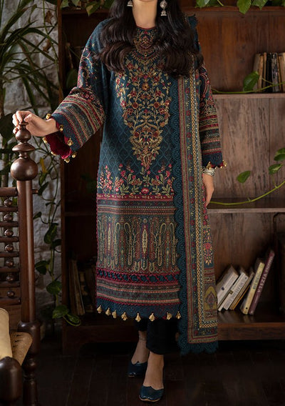 Asim Jofa Embroidered Pakistani Khaddar Dress - db28226
