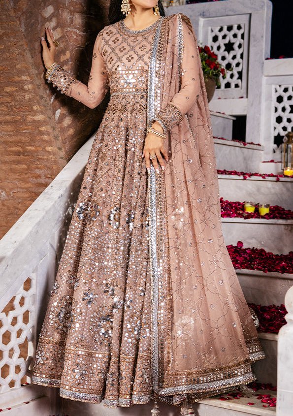 Asim Jofa Jaan-e-jahan Pakistani Chiffon Anarkali - db26068
