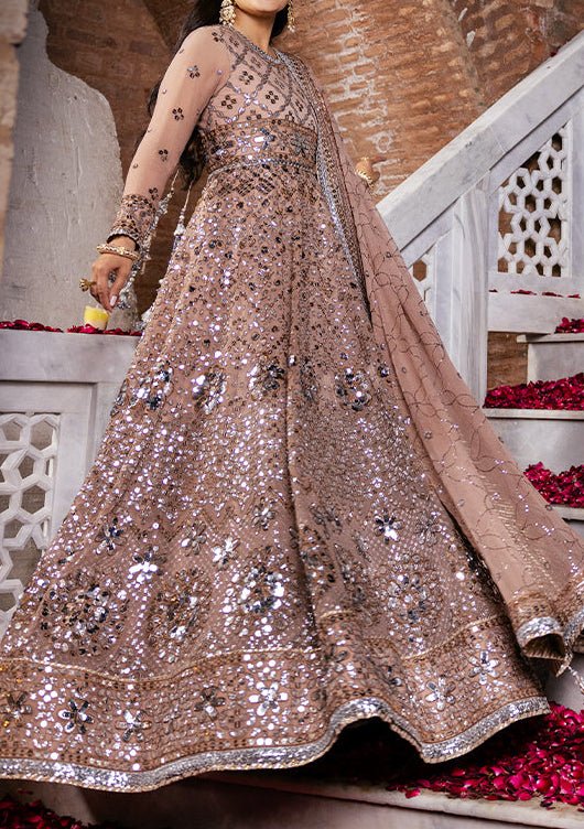 Asim Jofa Jaan-e-jahan Pakistani Chiffon Anarkali - db26068