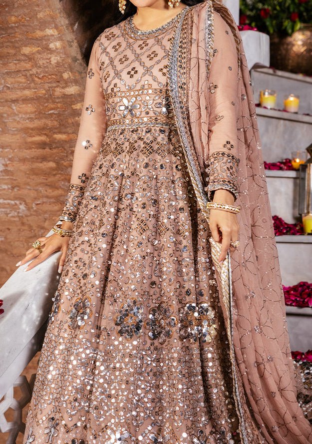 Asim Jofa Jaan-e-jahan Pakistani Chiffon Anarkali - db26068