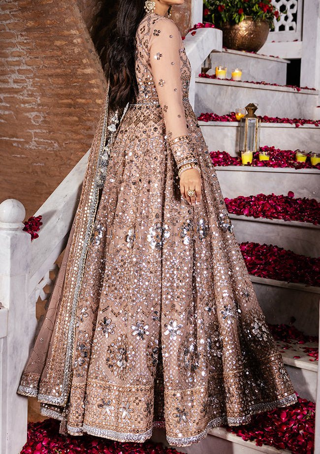 Asim Jofa Jaan-e-jahan Pakistani Chiffon Anarkali - db26068