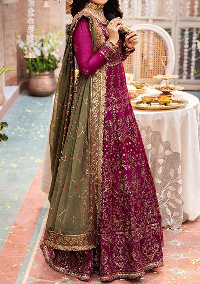 Asim Jofa Jaan - e - jahan Pakistani Chiffon Anarkali - db29195