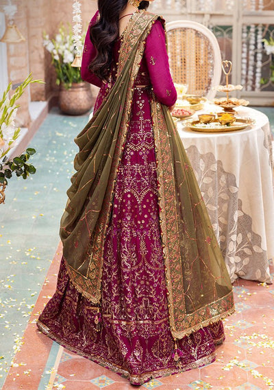 Asim Jofa Jaan - e - jahan Pakistani Chiffon Anarkali - db29195