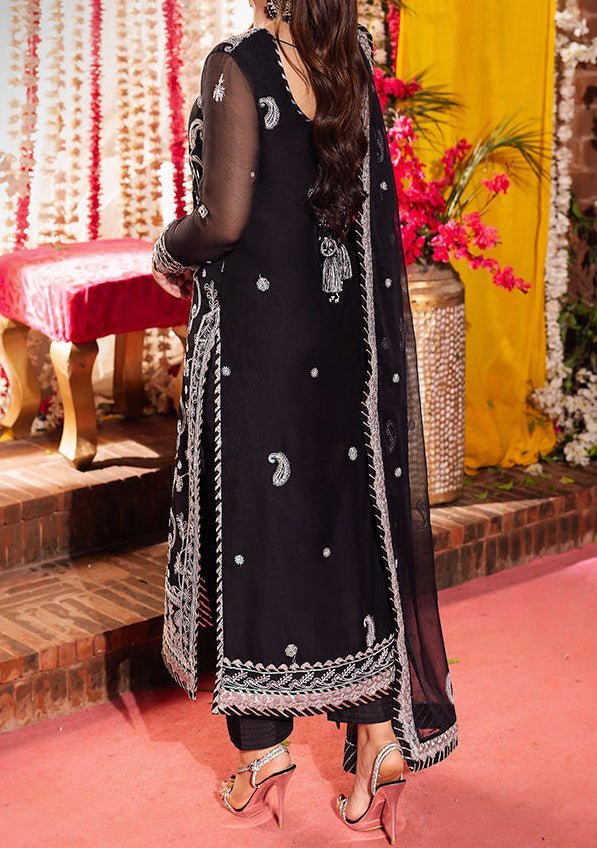 Asim Jofa Jag Mag Pakistani Chiffon Dress - db29318
