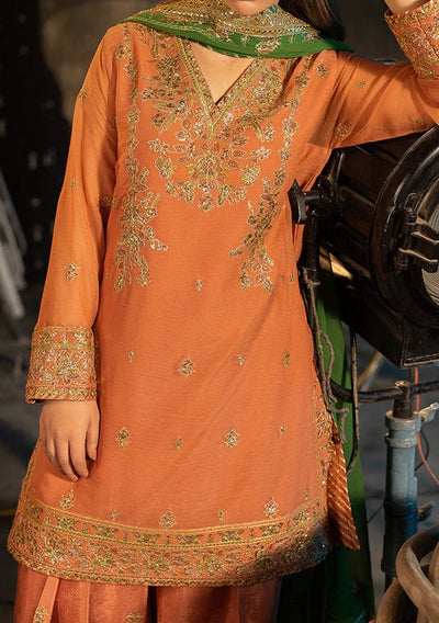 Asim Jofa Luxury Festive Embroidered Chiffon Dress - db28853