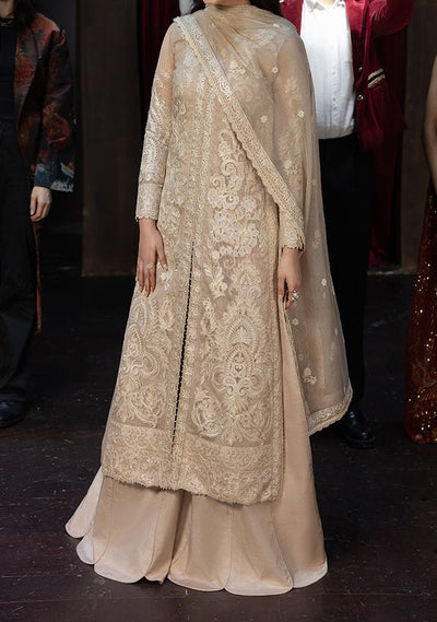 Asim Jofa Luxury Festive Embroidered Net Dress - db29081