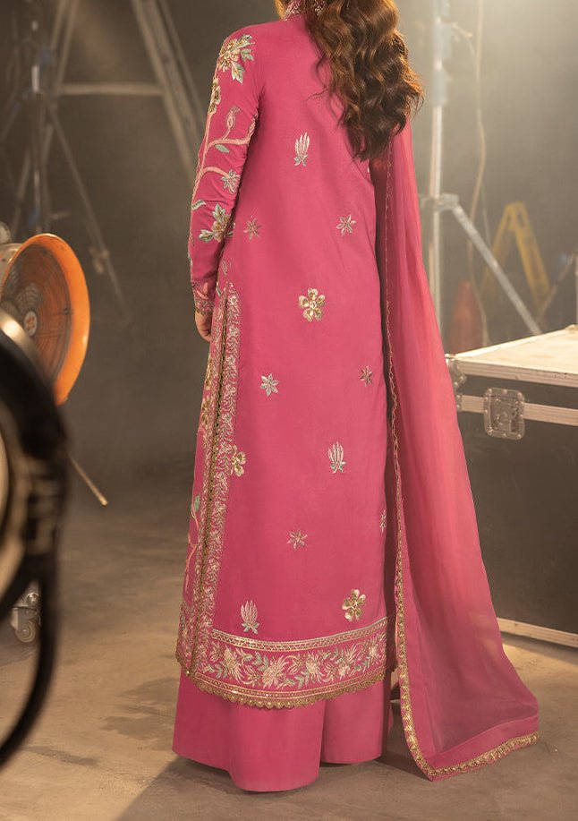 Asim Jofa Luxury Festive Embroidered Silk Dress - db29082