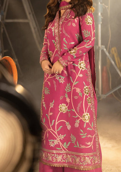 Asim Jofa Luxury Festive Embroidered Silk Dress - db29082