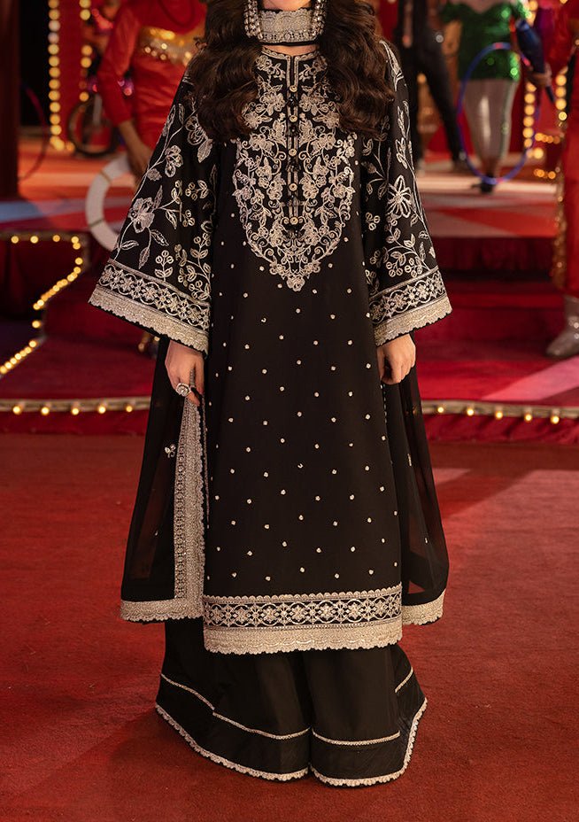 Asim Jofa Luxury Festive Embroidered Silk Dress - db29071