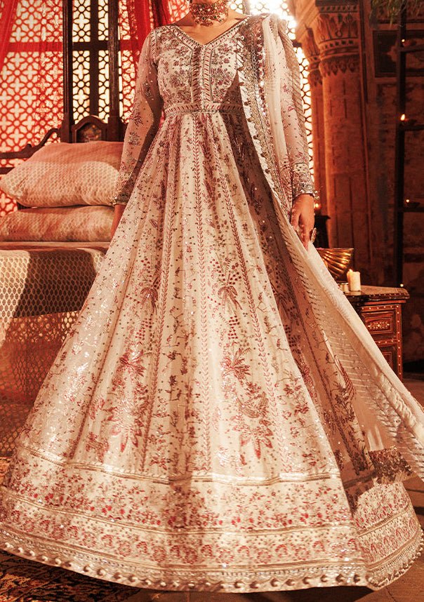 Asim Jofa Pakistani Luxury Chiffon Anarkali - db25860