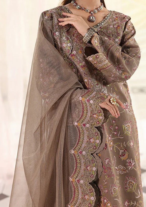 Asim Jofa Pakistani Luxury Silk Dress - db29830