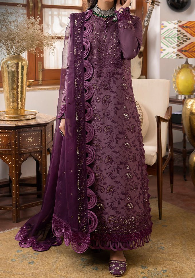 Asim Jofa Shadow Pakistani Lawn Silk Dress - db25788