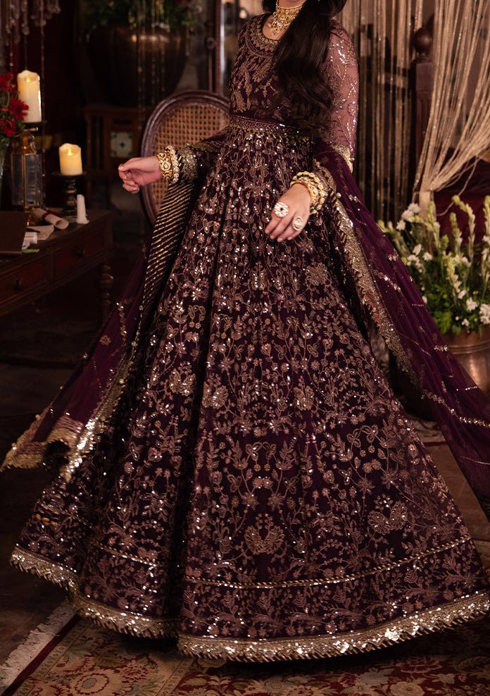 Asim Jofa Vasl Pakistani Net Anarkali - db27347