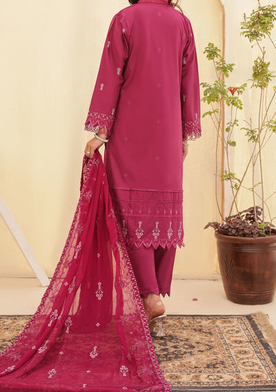 Bella Ready Made Pakistani Heavy Embroidered Lawn Dress - db25853