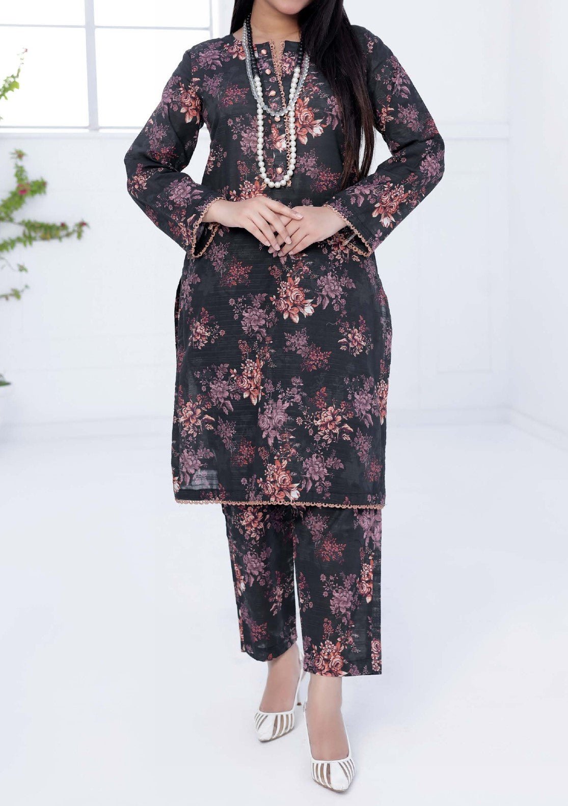 Bin Hameed 2 Pieces Ready Made Co - Ords - db29327
