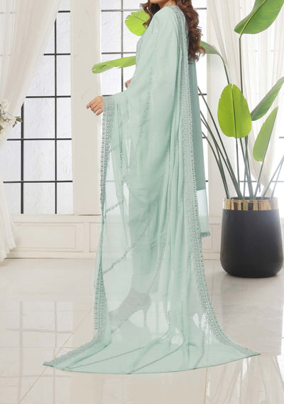 Bin Hameed Aabira Luxury Embroidered Chiffon Dress - db29481