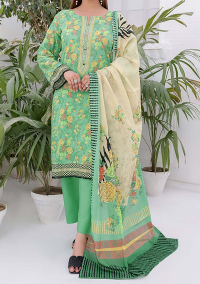 Bin Hameed Dedazaib Printed Lawn Dress - db29604