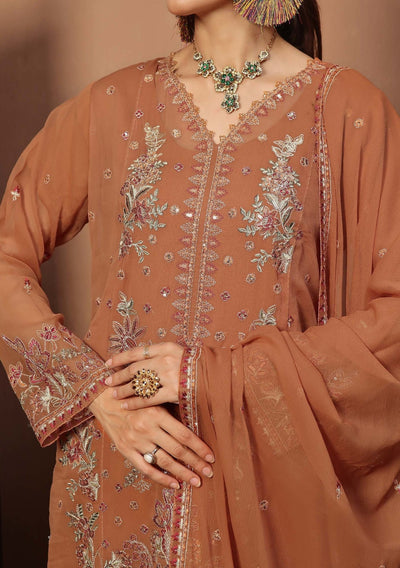 Bin Hameed Nashwa Luxury Embroidered Chiffon Dress - db27828