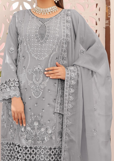 Bin Hameed Rubab Luxury Embroidered Chiffon Dress - db27847