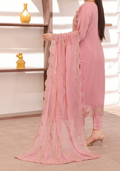 Bin Hameed Rubab Luxury Embroidered Chiffon Dress - db27844