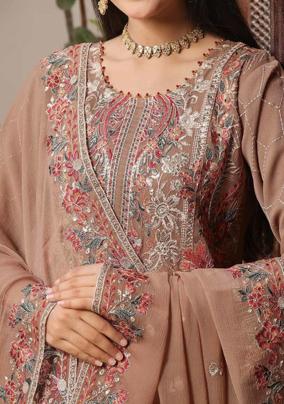 Bin Hameed Sifra Luxury Embroidered Chiffon Dress - db27697