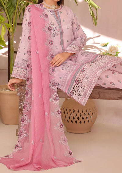 Bin Hameed Simra Embroidered Chikankari Lawn Dress - db25819