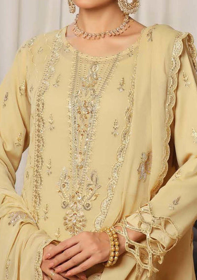 Bin Hameed Tania Luxury Embroidered Chiffon Dress - db28702