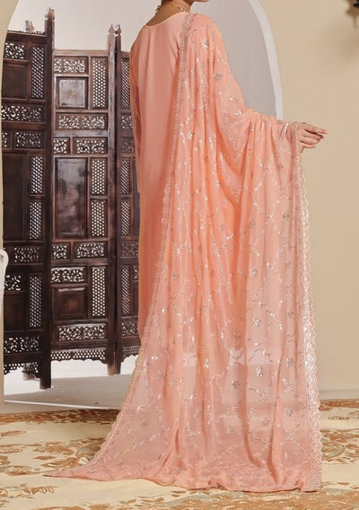 Bin Hameed Ziva Luxury Embroidered Chiffon Dress - db27651