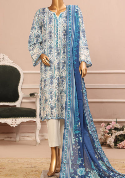 Bin Saeed Ready Made Embroidered Chikankari Dress - db29392