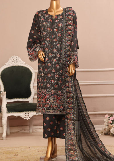 Bin Saeed Ready Made Embroidered Chikankari Dress - db29391