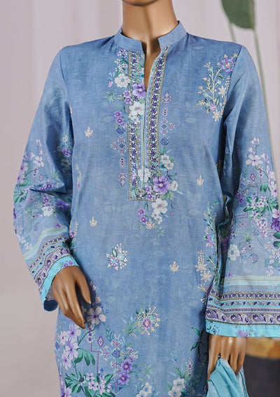 Bin Saeed Ready Made Embroidered Chikankari Dress - db29496