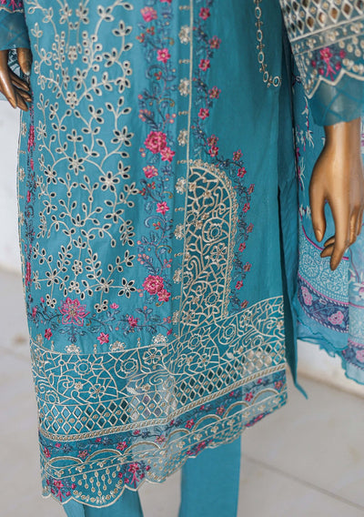 Bin Saeed Ready Made Embroidered Cotton Dress - db27374