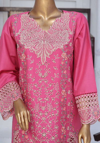 Bin Saeed Ready Made Embroidered Cotton Dress - db27836