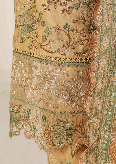 Bin Saeed Ready Made Embroidered Cotton Dress - db29341