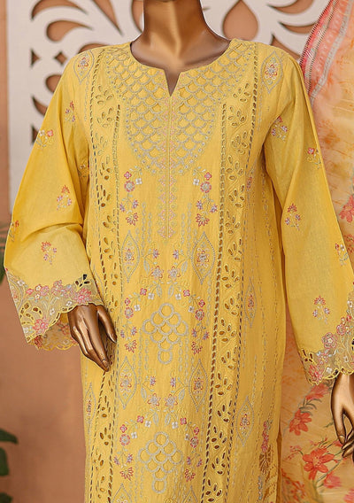 Bin Saeed Ready Made Embroidered Lawn Dress - db26225