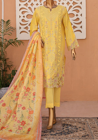 Bin Saeed Ready Made Embroidered Lawn Dress - db26225