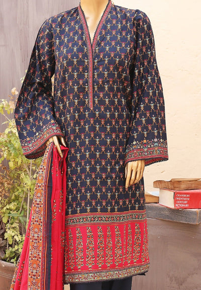 Bin Saeed Ready Made Printed Lawn Dress - db26381