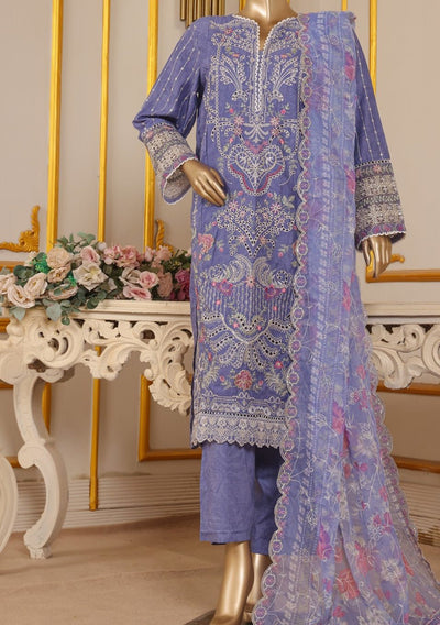 Bin Saeed Readymade Luxury Embroidered Lawn - db29799