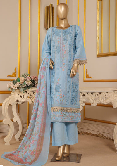 Bin Saeed Readymade Luxury Embroidered Lawn - db29798