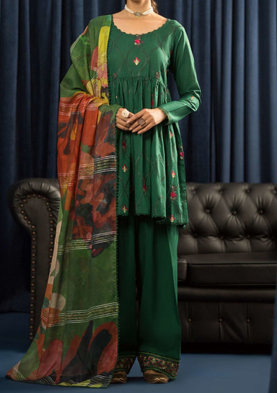 Binaas Taabir Ready Made Embroidered Printed Lawn - db26521