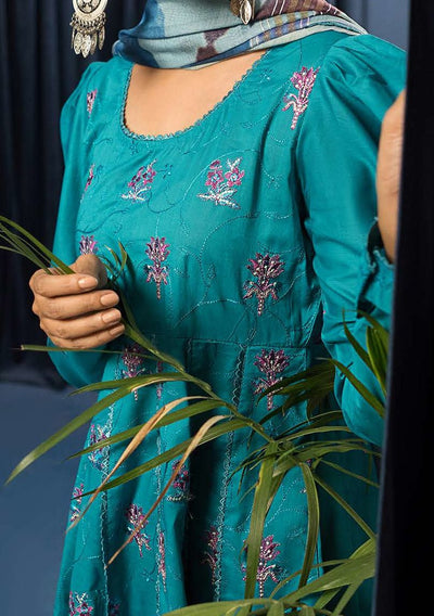 Binaas Taabir Ready Made Embroidered Printed Lawn - db26524