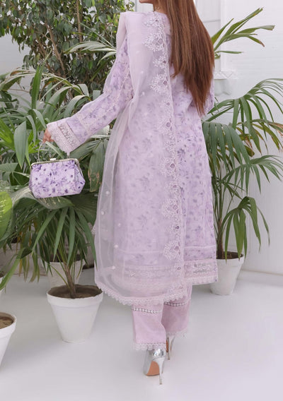 Bint E Noor Nafisa Embroidered Organza Dress - db28964
