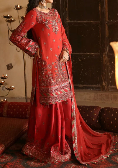 Emaan Adeel Devdas Luxury Chiffon Dress - db29097