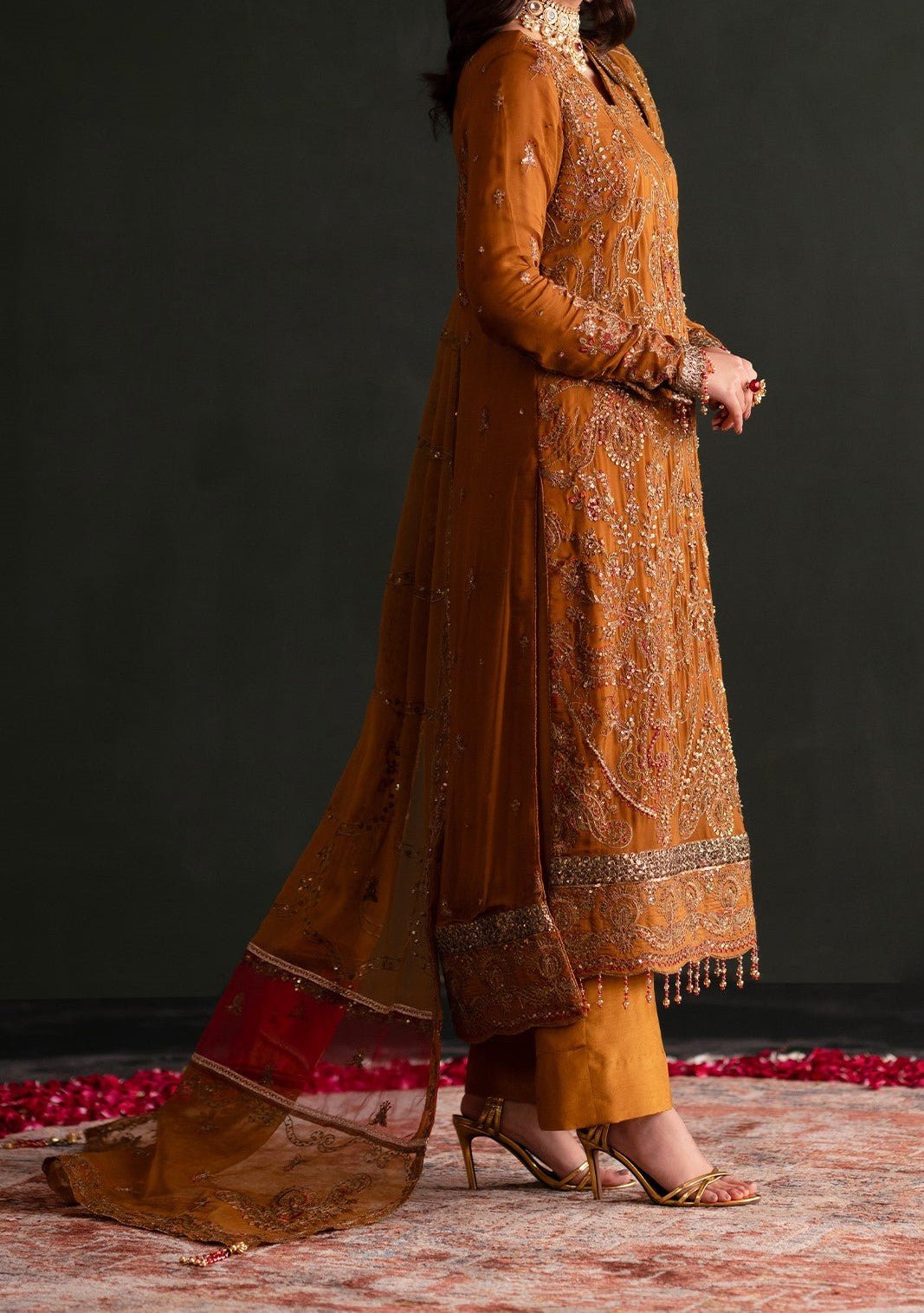 Emaan Adeel Nooresha Luxury Chiffon Dress - db28317