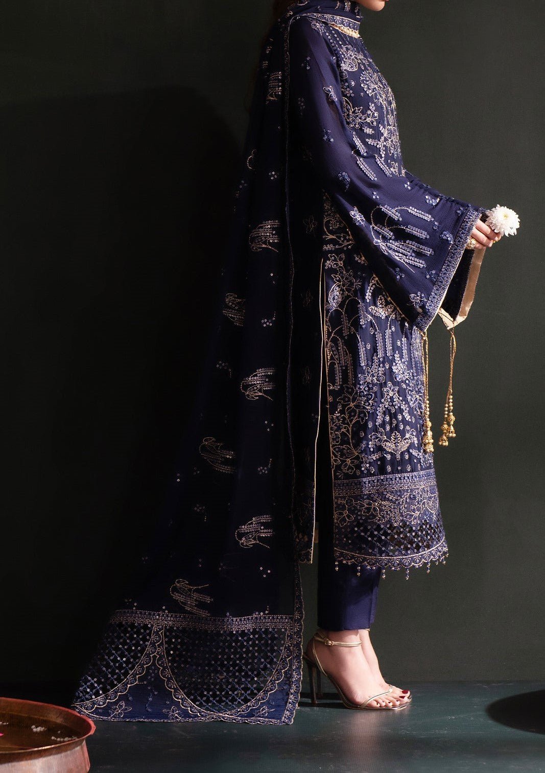 Emaan Adeel Nooresha Luxury Chiffon Dress - db28318