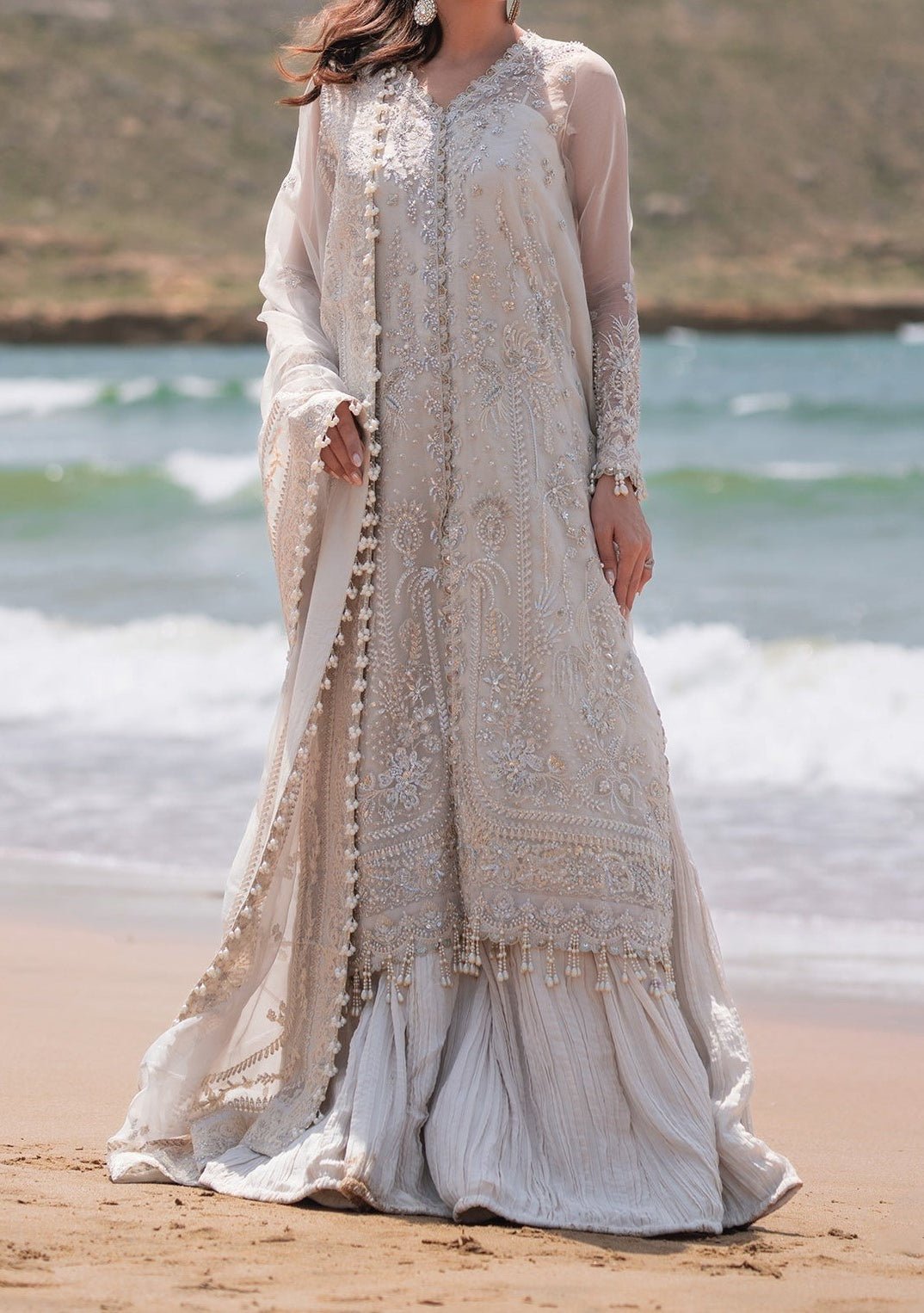 Emaan Adeel Reveuse Wedding Formal Dress - db27514