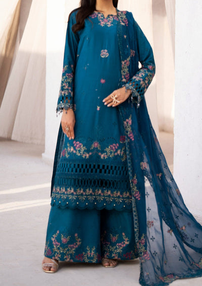 Emaan Adeel Roma Pakistani Luxury Lawn Dress - db26132