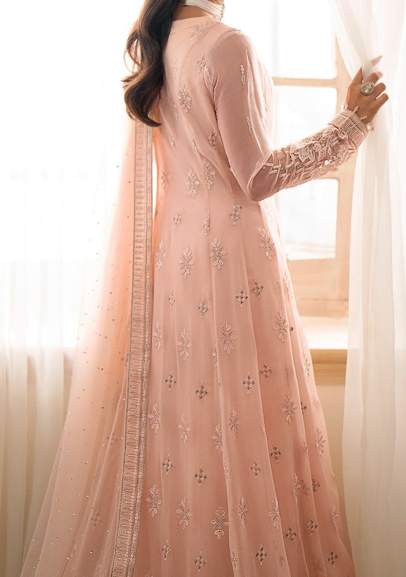 Flossie Meharbano Pakistani Luxury Chiffon Anarkali - db27452