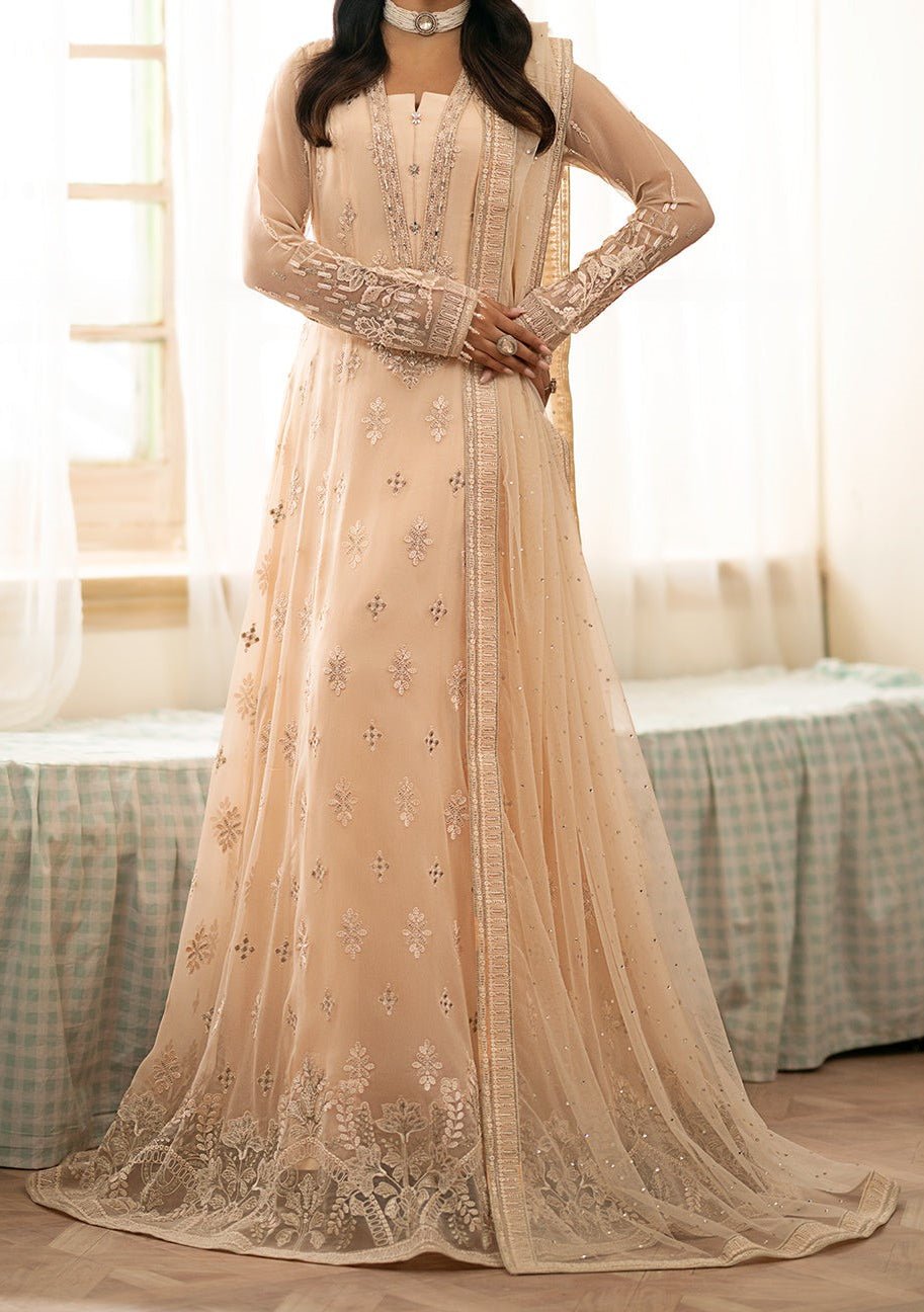 Flossie Meharbano Pakistani Luxury Chiffon Anarkali - db27452