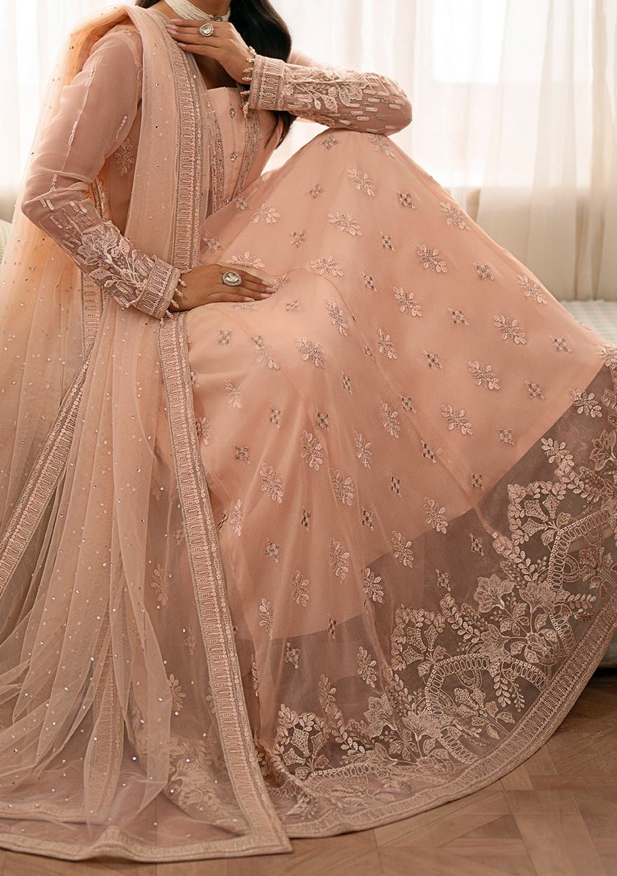 Flossie Meharbano Pakistani Luxury Chiffon Anarkali - db27452